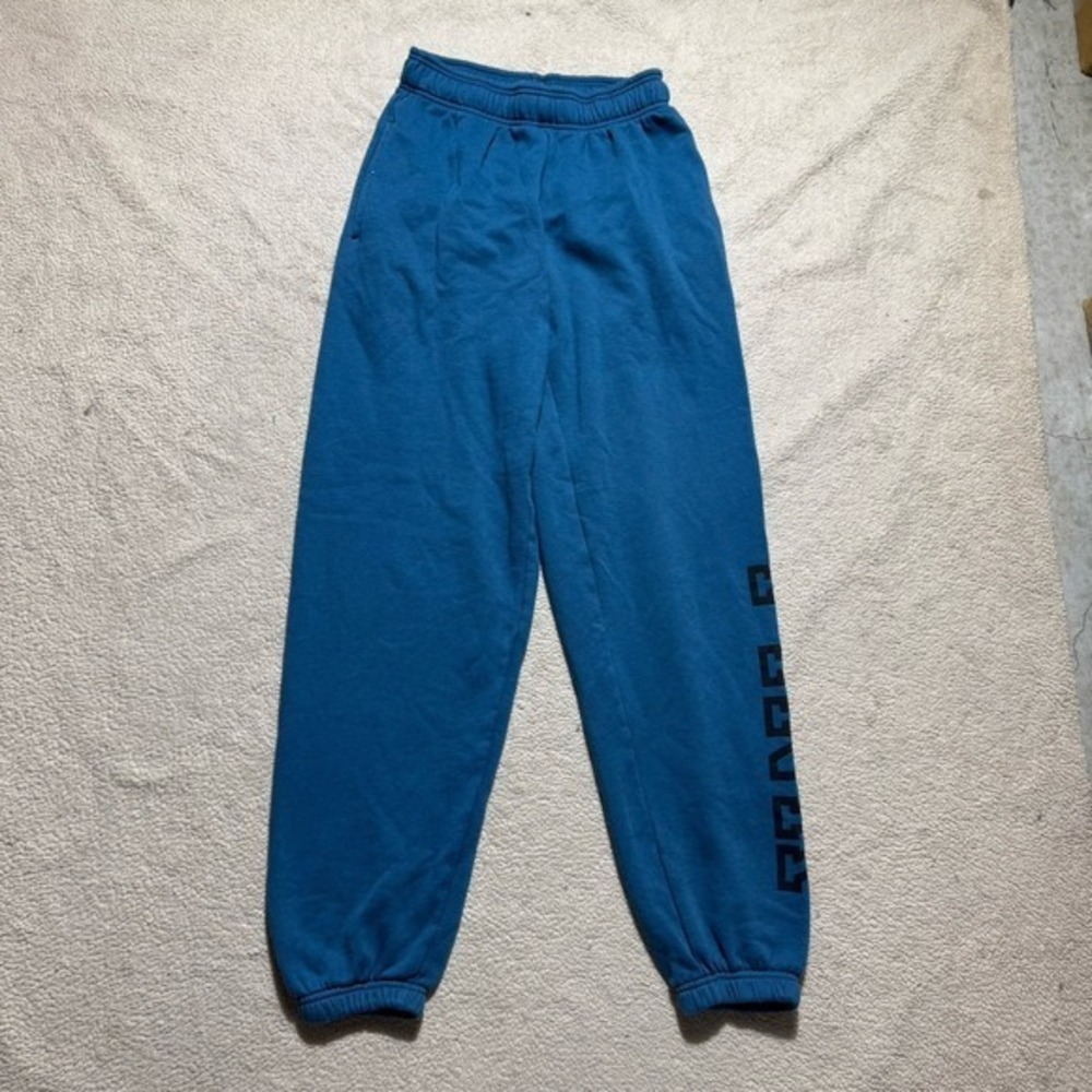 Pink Victoria Secret Hoodie Sweatpants Set Womens XS Blue Fleece Casual Comfort - Picture 11 of 16